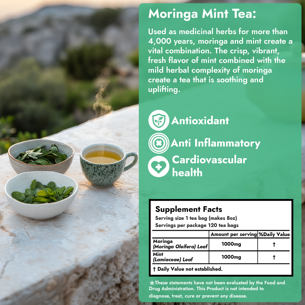Moringa Mint Tea