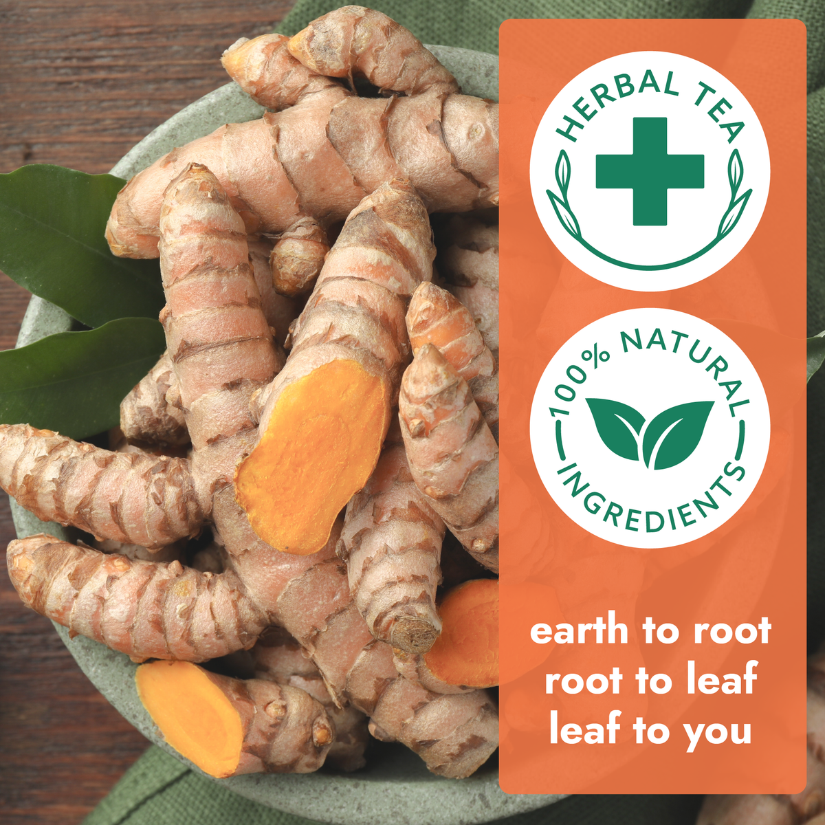 Ginger, Turmeric, Cinnamon Tea