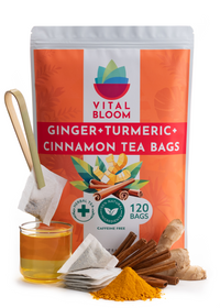 Ginger, Turmeric, Cinnamon Tea